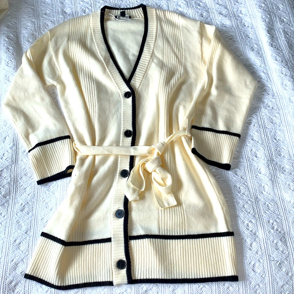 NWT Calligraphie cardigan